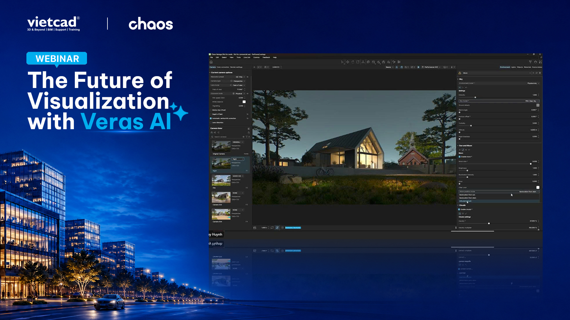Recap Webinar Veras AI & Chaos Vantage - Ứng Dụng AI Render Trong Thiết Kế Kiến Trúc