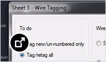 Autocad Electrical Tu Dong Danh so Day Va Gan Tag Linh Kien