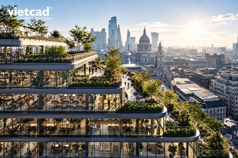 C&aacute;c phần mềm v&agrave; th&agrave;nh phần trong ArchViz Collection (V-Ray Edition) c&ugrave;ng chức năng ch&iacute;nh của từng c&ocirc;ng cụ