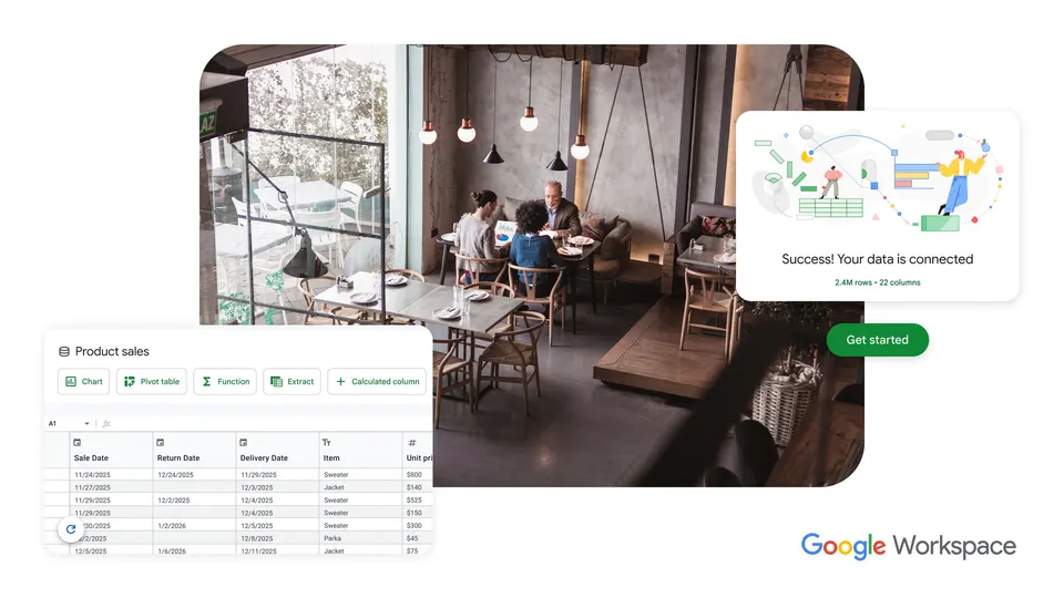 Google Chuyển Đổi Quy Trình Tài Chính Với Connected Sheets Và BigQuery
