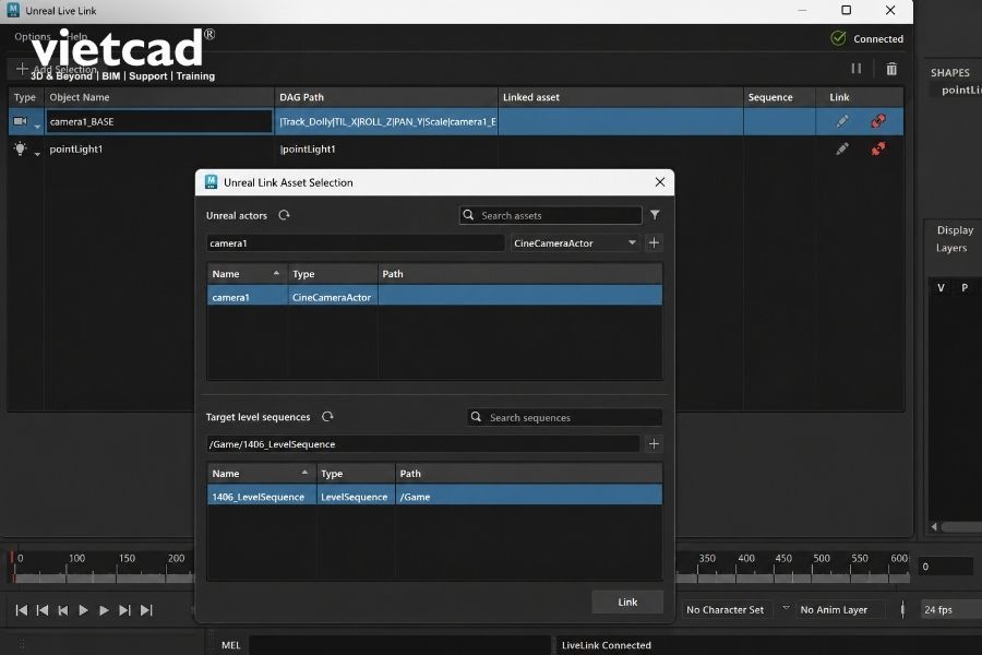 Autodesk Maya hỗ trợ kết nối v&agrave; quản l&yacute; asset trong pipeline 3D th&ocirc;ng qua c&aacute;c workflow t&iacute;ch hợp