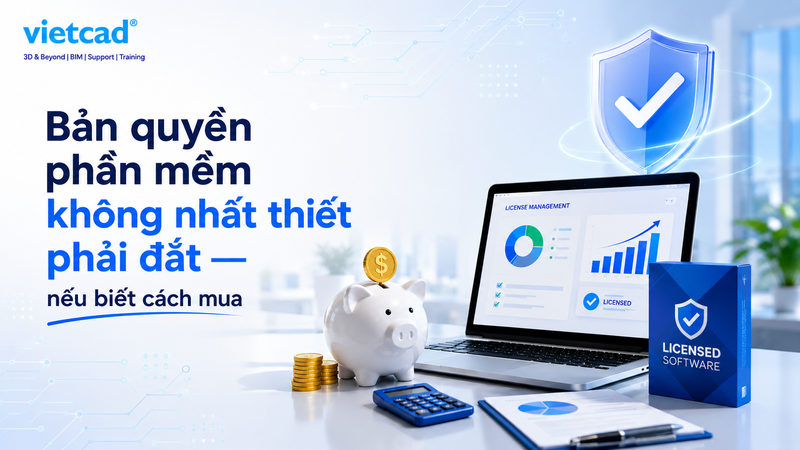 Ban quyền phần mềm kh&ocirc;ng nhất thiết phải đắt 