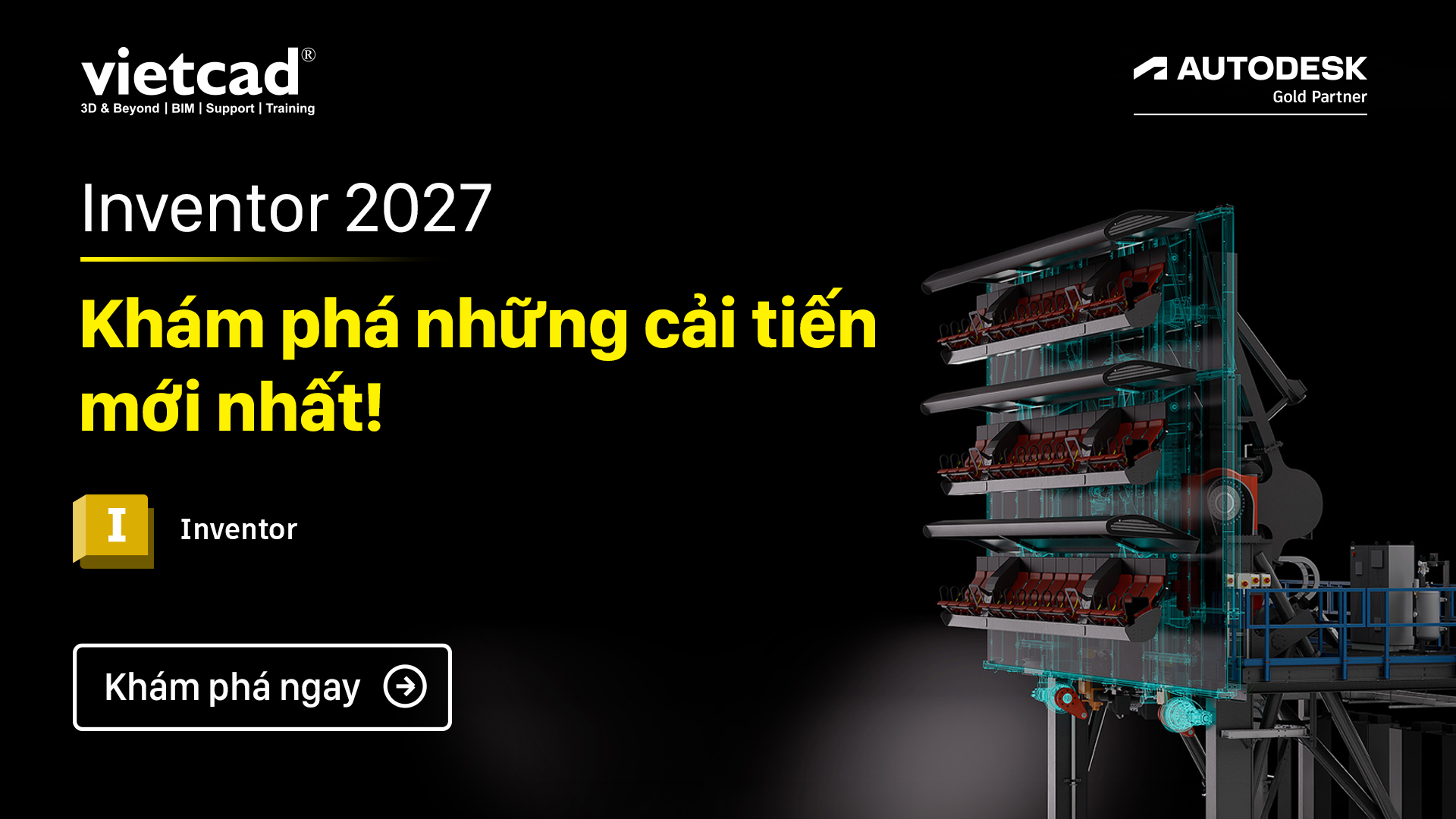 Autodesk Inventor 2027 có gì mới?Tổng hợp tính năng nổi bật