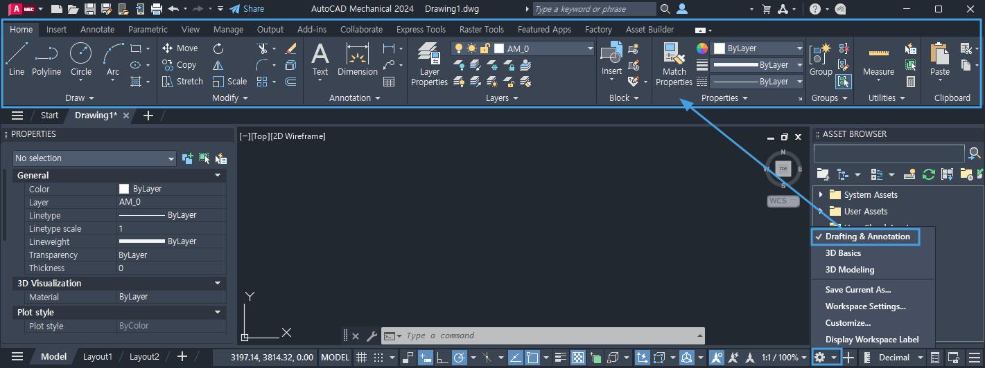 Chuyen Giao Dien Autocad Mechanical Sang Autocad Co Ban (1)