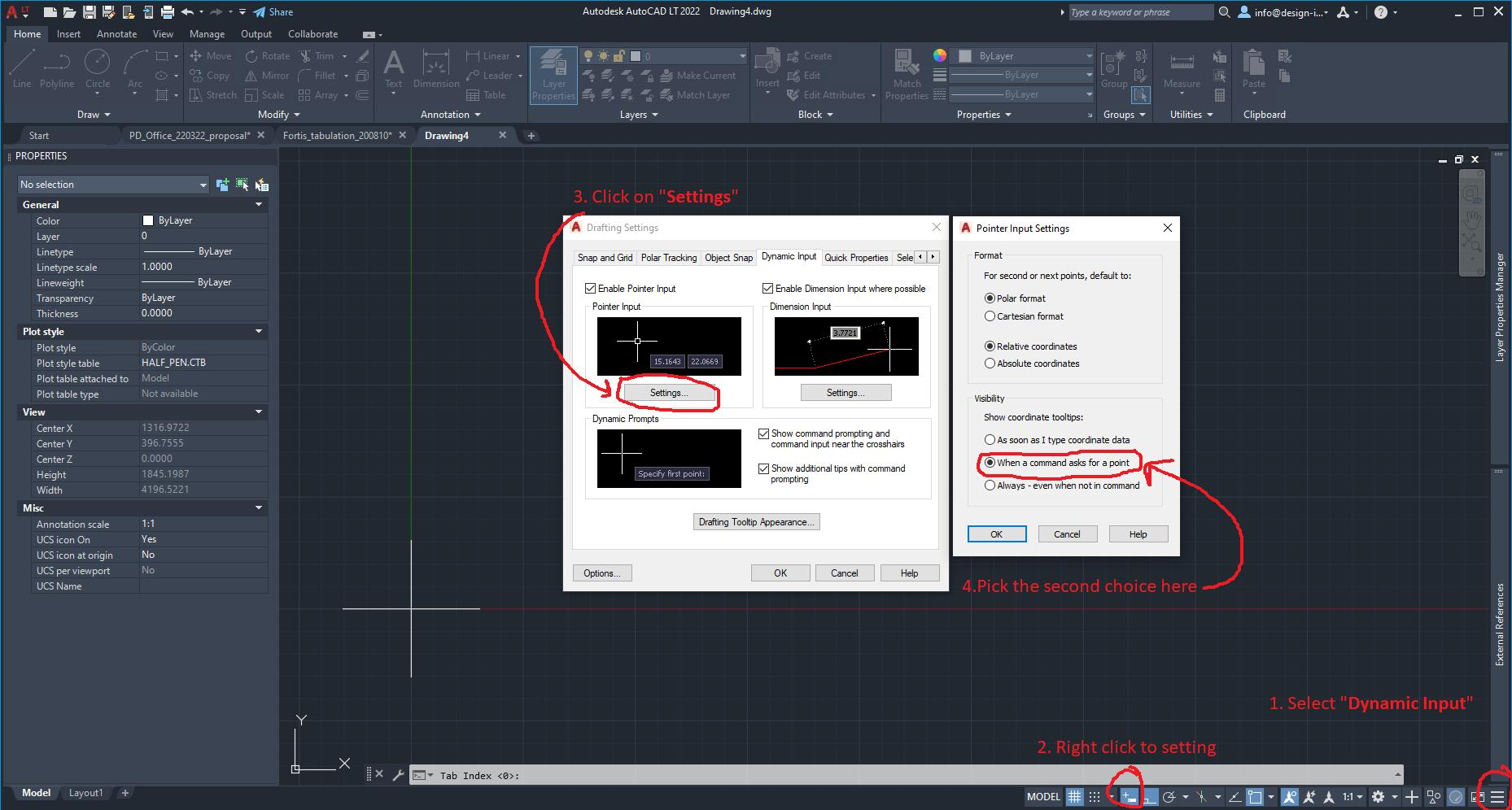 Bat Tat Dong Command Goi Y Lenh Trong Autocad (5)
