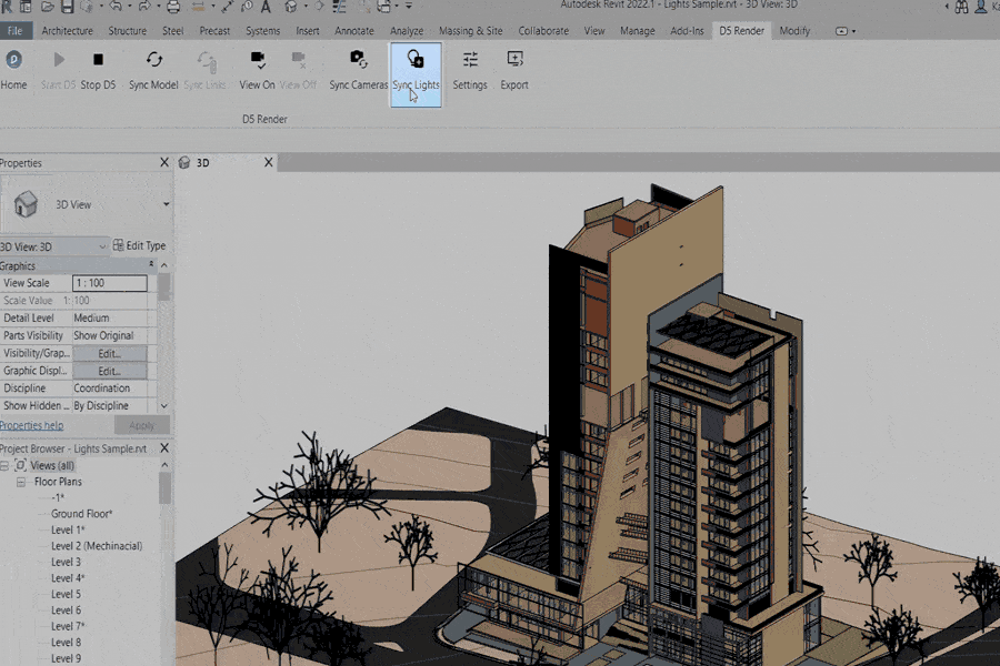 LiveSync với Revit gi&uacute;p đồng bộ m&ocirc; h&igrave;nh BIM theo thời gian thực