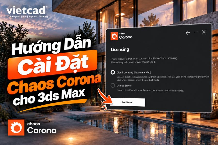 Hướng Dẫn Cài Đặt Chaos Corona Cho 3ds Max