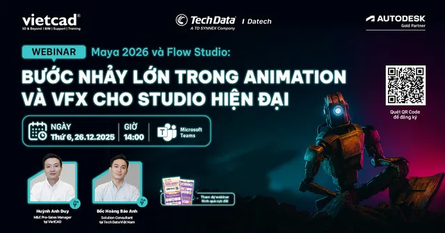Maya 2026 & Flow Studio | Webinar Animation & VFX Pipeline
