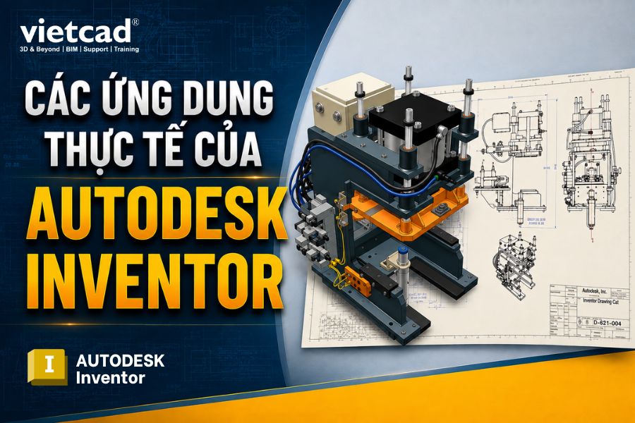 10 Ứng Dụng Của Autodesk Inventor Trong Thiết Kế Cơ Khí Và Sản Xuất