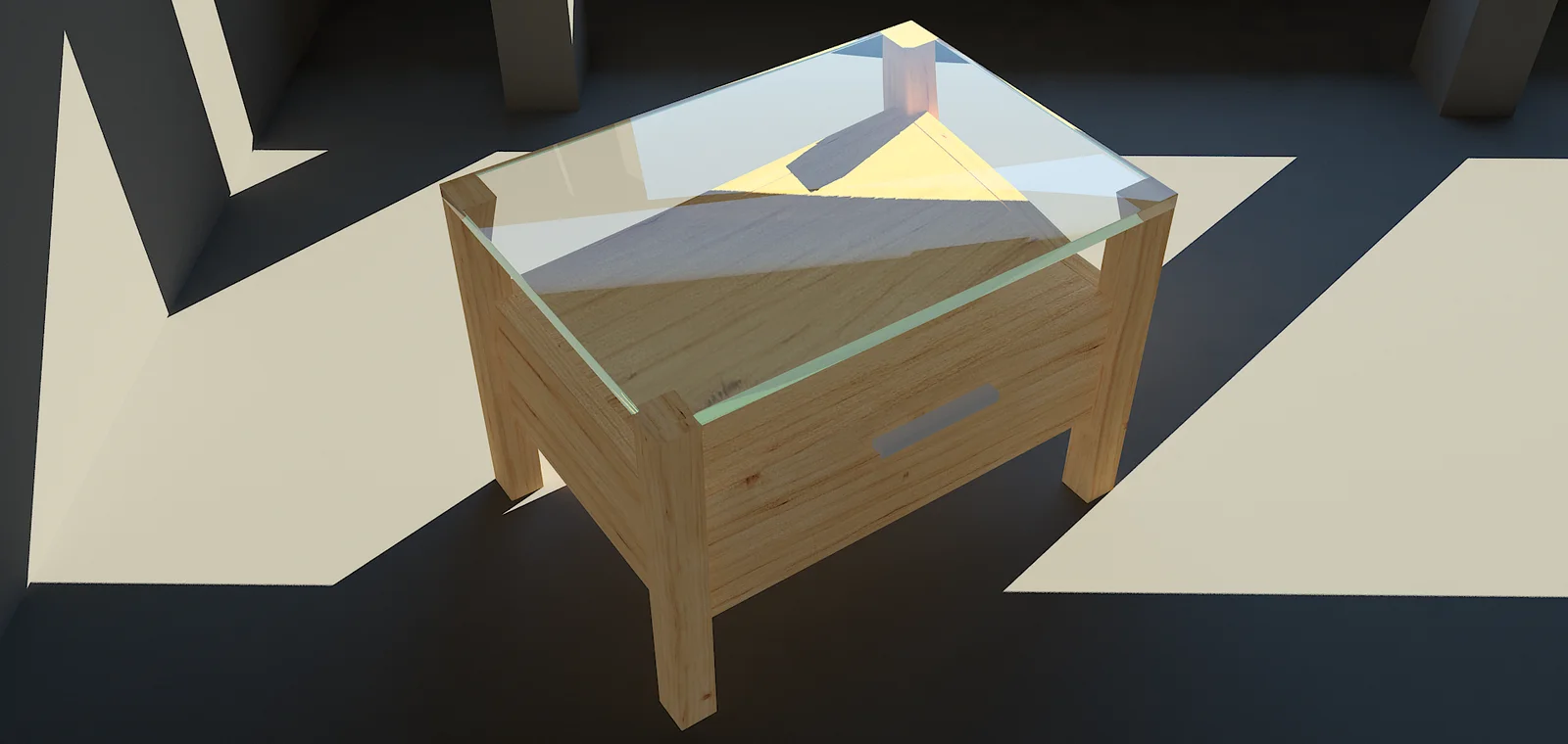 2 V Ray Visualization Cabinet