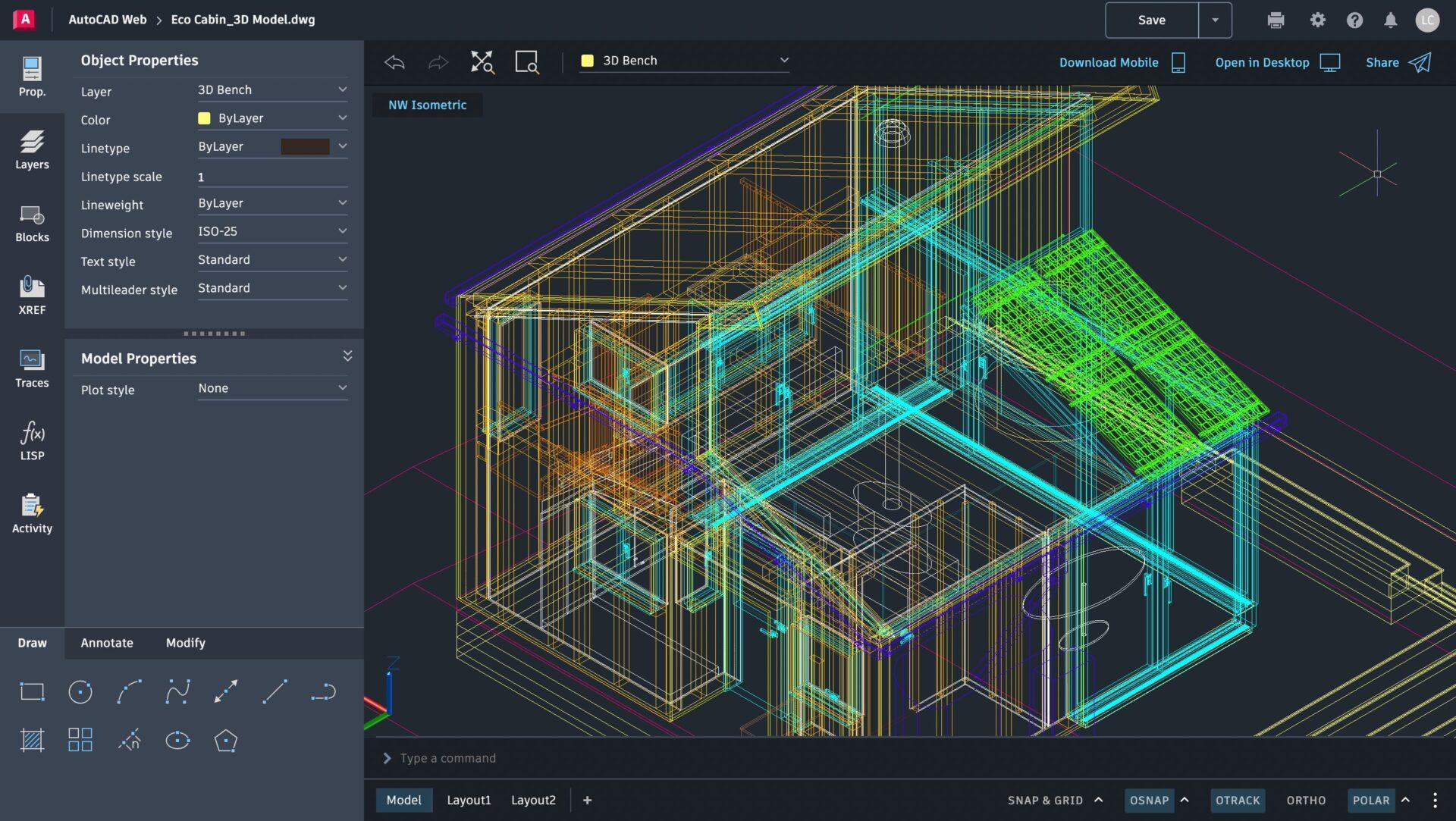 Autocad Web Lam Viec Cong Tac Da Nen Tang (3)