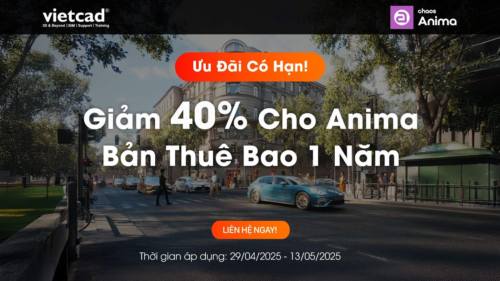 Ưu Đ&atilde;i Cực Hot  Giảm 40% Cho Anima Bản Thu&ecirc; Bao 1 Năm