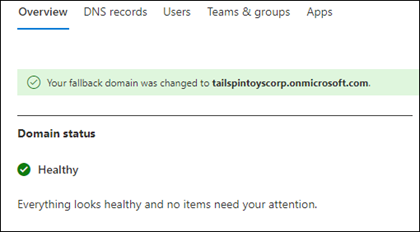 Fallback Success