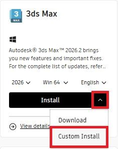 HD Su Dung Tinh Nang Custom Install 1