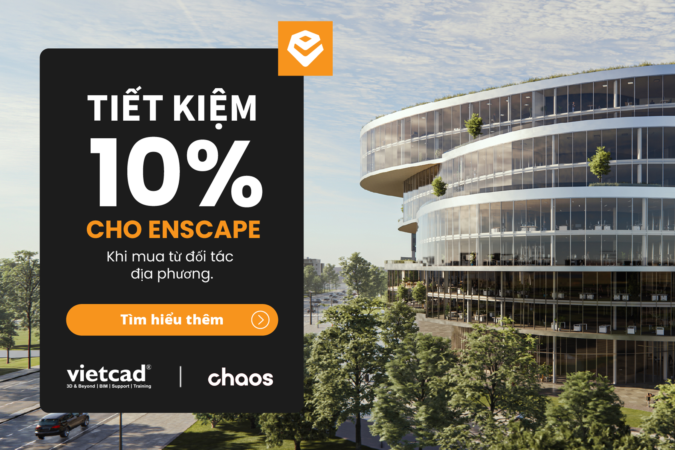 Ưu Đãi Enscape Giảm 10% Khi Mua Bản Quyền