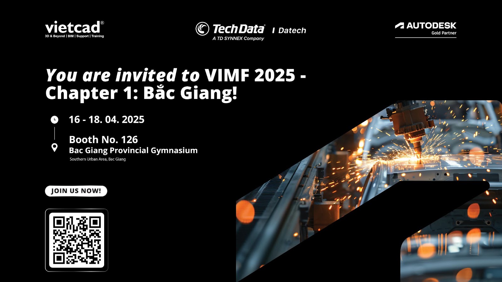 VietCAD chính thức có mặt tại VIMF Bắc Giang 2025!