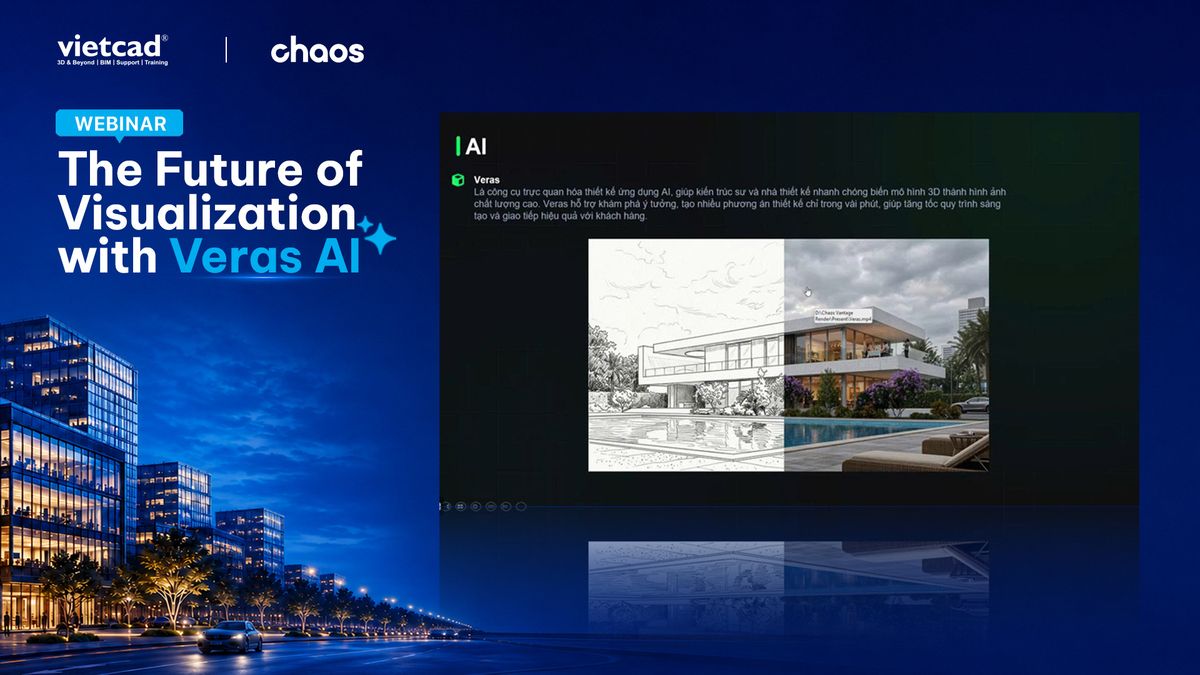 Veras AI chuyển đổi mô hình thiết kế thành hình ảnh visualization