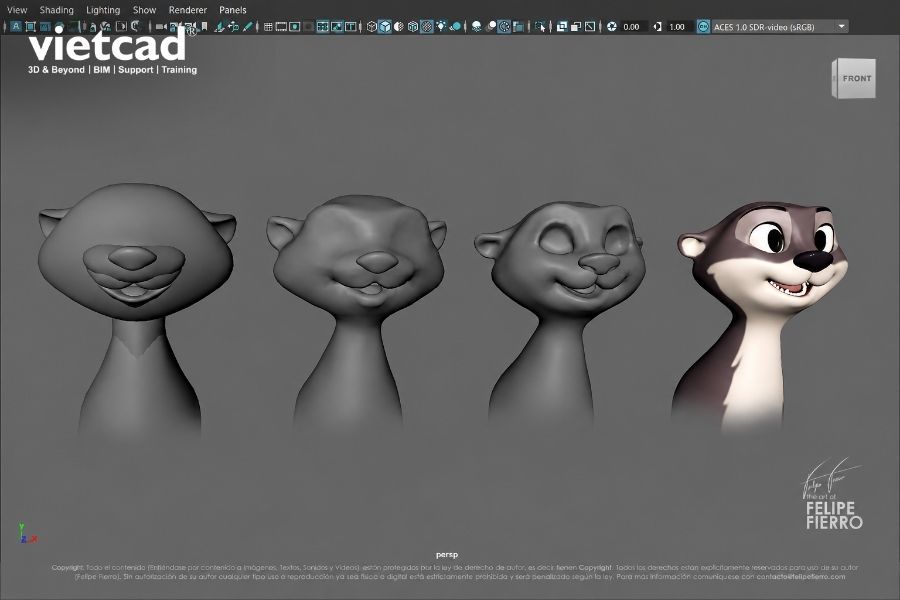 Autodesk Maya hỗ trợ ph&aacute;t triển v&agrave; ho&agrave;n thiện look cho character 3D từ modeling đến shading v&agrave; material